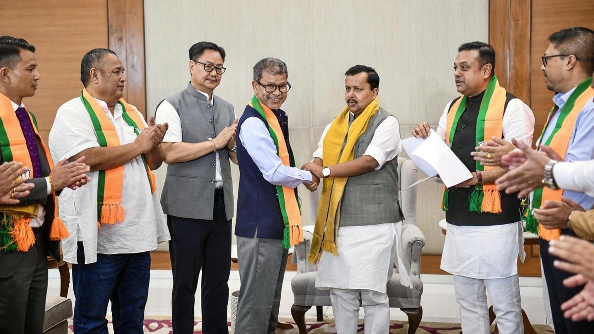 मेघालय विधानसभा में भाजपा की ताकत हुई दोगुनी, 8 UDP विधायकों का दलबदल मंजूर